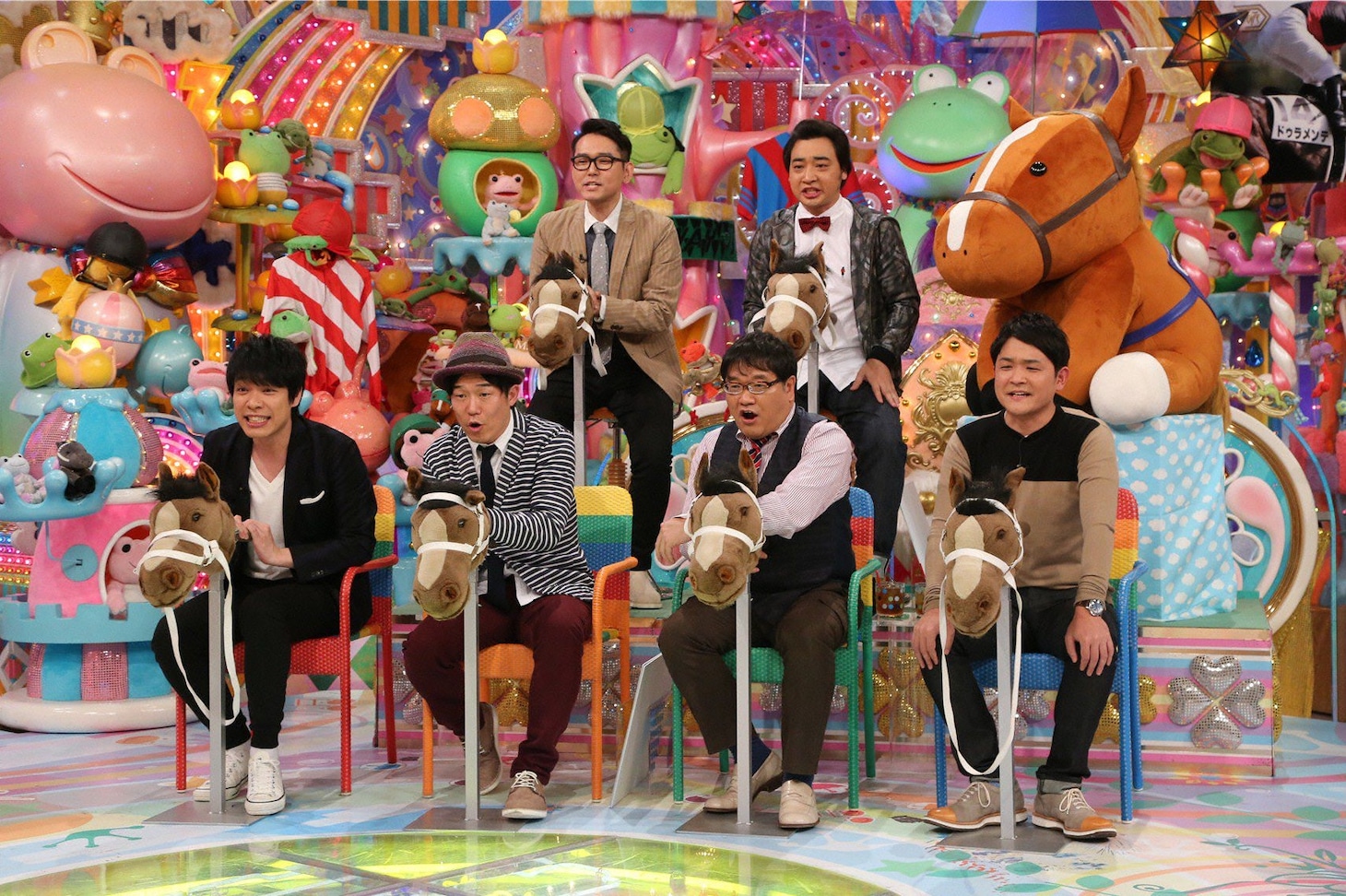 「アメトーーク！」に集結する「競馬芸人」たち。(c)テレビ朝日