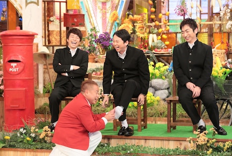 「故郷で聞いたらホントはこんな人だった」のワンシーン。(c)テレビ朝日