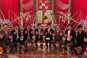 「BSフジ開局15周年記念 竹山・華大・岡田・ブラマヨ・サンド大集結! BSフジ人気番組 冬の祭典SP!!」の出演者。(c)BSフジ