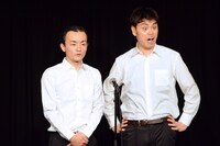 6本目に披露した漫才のワンシーン。