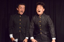 最後に披露した合格発表のネタで絶叫するななまがり。