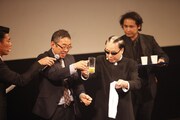「ファミリー劇場」開局20周年記念イベントの様子。