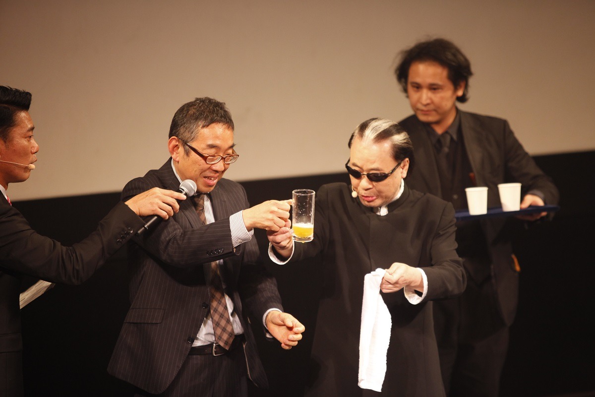 「ファミリー劇場」開局20周年記念イベントの様子。