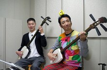 左からはんにゃ金田、ラッキィ池田。(c)BS朝日