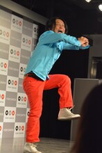 11月に開催したイベントで新ネタを披露する永野。