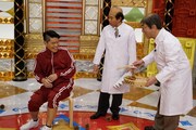 「浜田が志村とリアクション芸ダメ出しSP ~第2弾~」のワンシーン。(c)読売テレビ