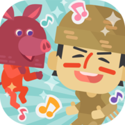 「バンビーノのリズムダンソン」アイコン (c)YOSHIMOTO KOGYO/SCHEMA,Inc./FLAMA,Inc