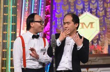 決勝でネタを披露するトレンディエンジェル。(c)ABC