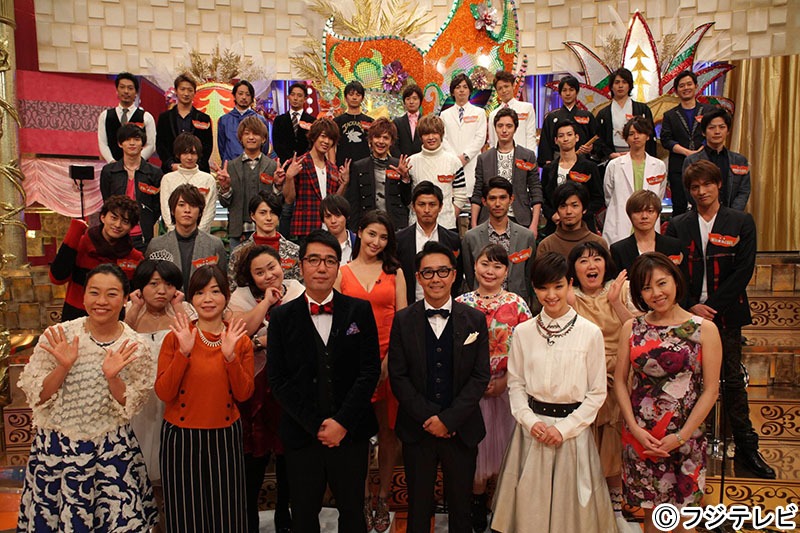 「イケてる男と聞きたい女」出演者たち。