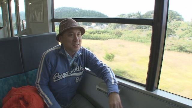 「リッキーのローカル鉄道オタク旅」のワンシーン。(c)チバテレ