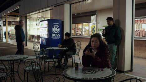 CMのワンシーン。