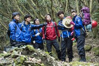 映画「探検隊の栄光」のワンシーン。