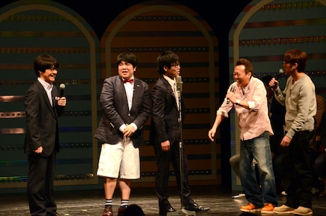 内村光良、さまぁ～ずとトークを展開するぽ～くちょっぷ。