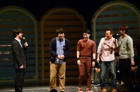 内村光良、さまぁ～ずとトークを展開するわらふぢなるお。