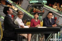 左からNON STYLE井上、ローラ、春日由実、くりぃむしちゅー有田。