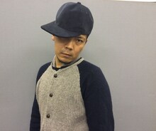 ピンネタを披露する天竺鼠・川原。