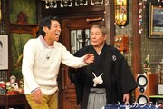9年ぶりに「さんまのまんま」に出演するビートたけし（右）と明石家さんま。