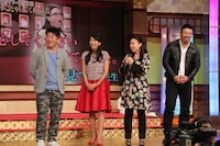 番組収録のワンシーン。(c)テレビ朝日