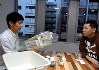 キングオブコメディによる対談の様子。