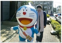 ドラえもんと大山のぶ代。