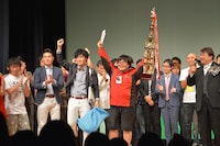 「月笑」エンディングの様子。