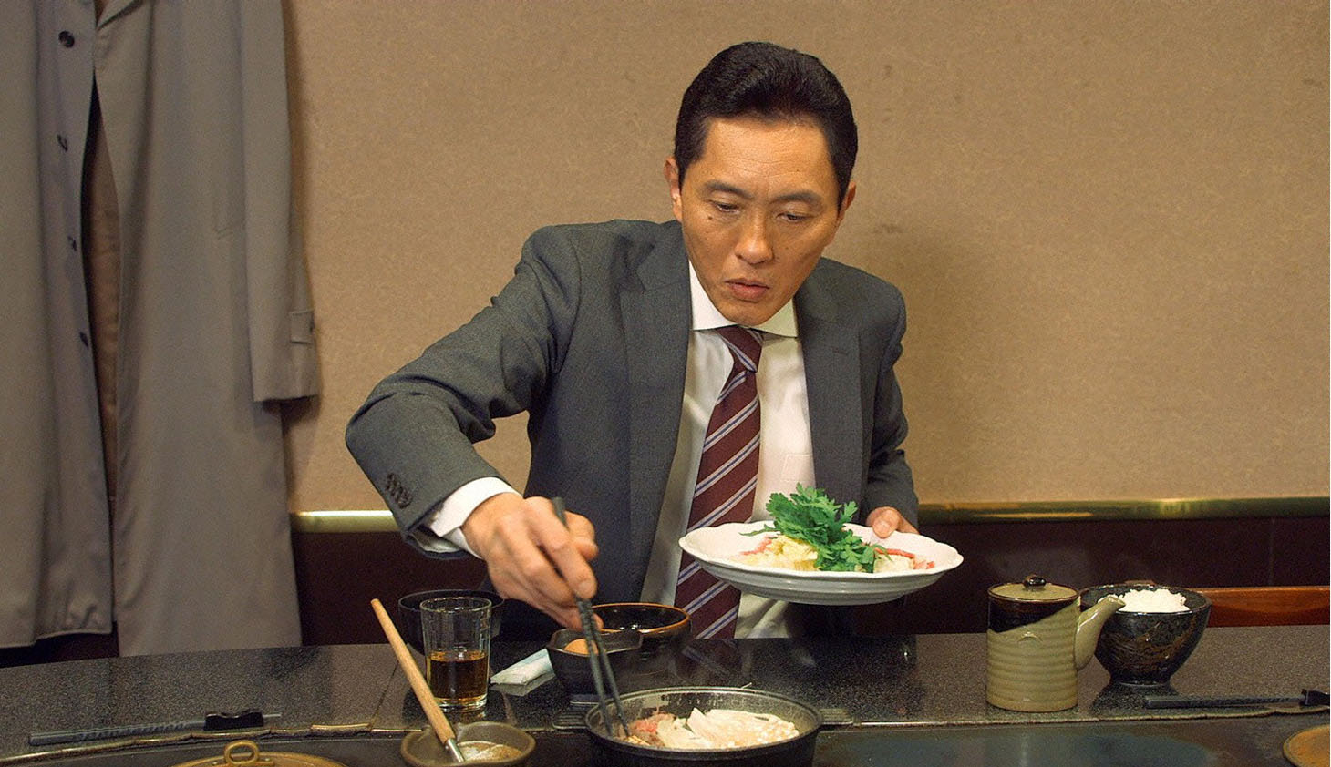 「孤独のグルメ Season5」最終話のワンシーン。(c)テレビ東京