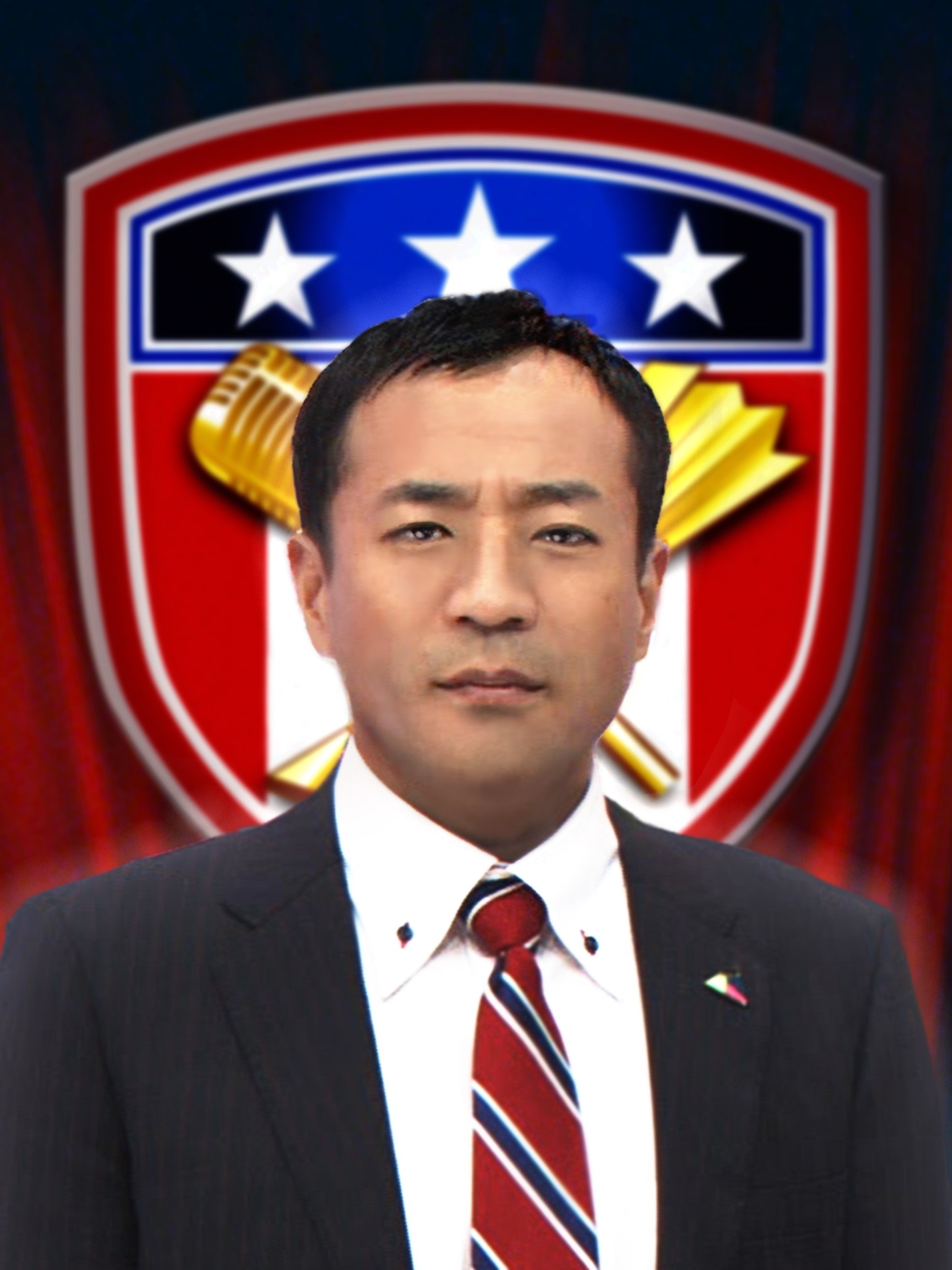 第2代お笑い大統領のナイツ塙。(c)テレビ朝日
