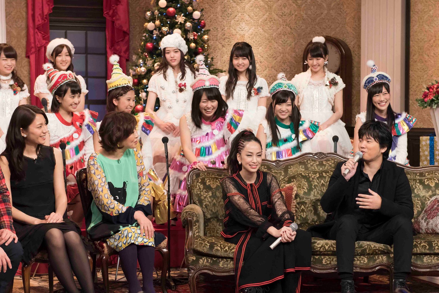「あなたに贈る クリスマスソング・セレクション」のトークコーナー。(c)NHK