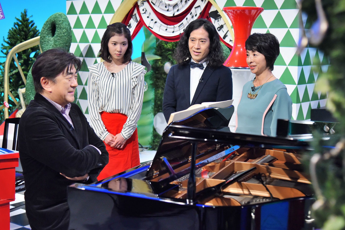 「サワコ・又吉のクラシックなんて怖くない♪」のワンシーン。