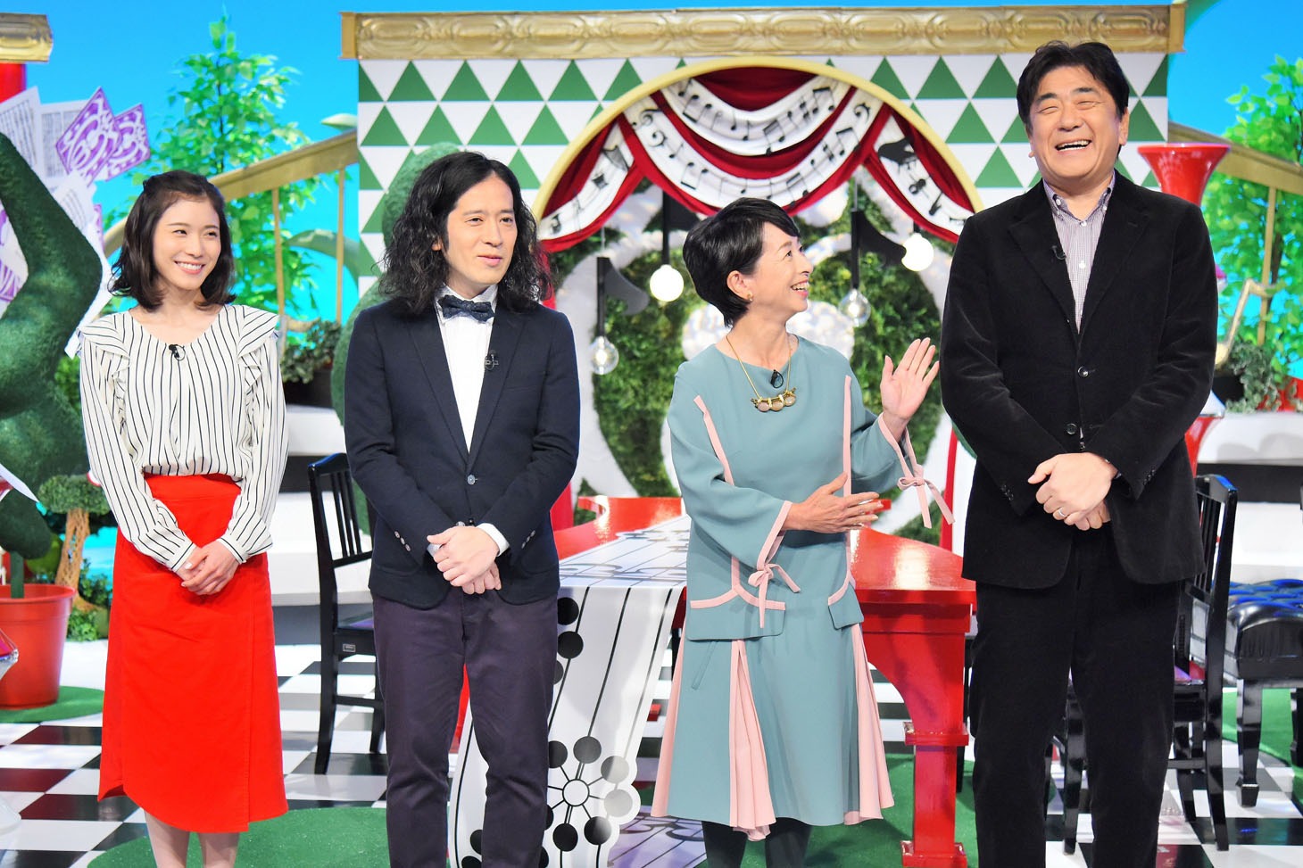 「サワコ・又吉のクラシックなんて怖くない♪」のワンシーン。