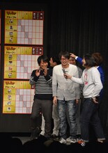 「ななまがりのグループでやりたかった」と話す磁石・永沢（中央）。