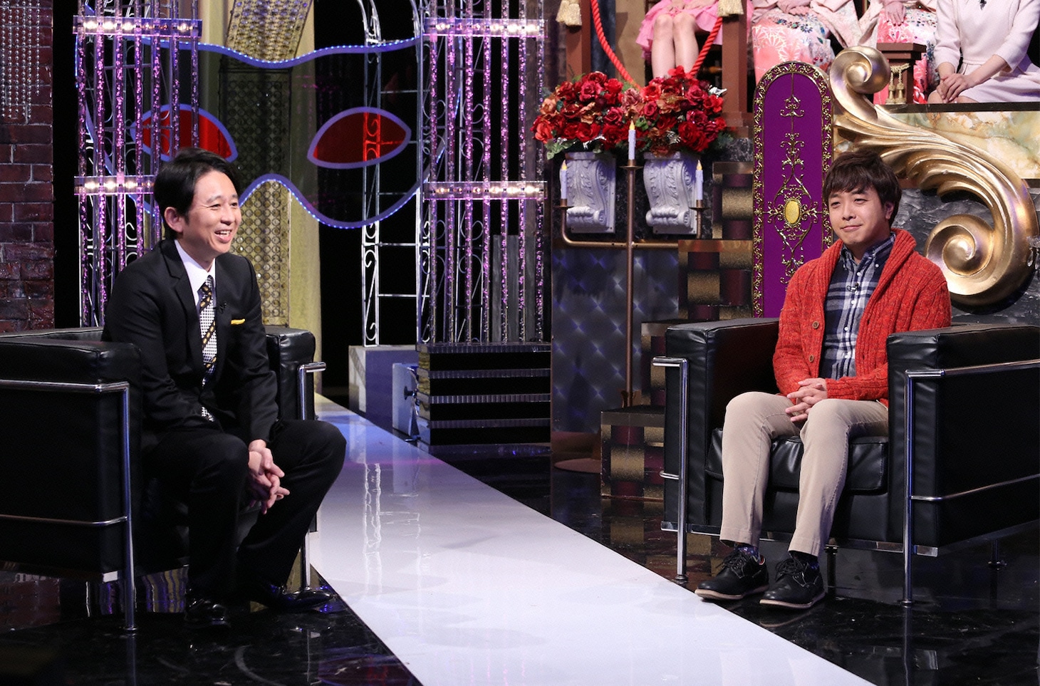 「有吉反省会」反省人の神部冬馬（右）。(c)日本テレビ系
