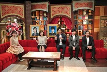 「あいつ今何してる？」に出演する（左から）久冨慶子テレビ朝日アナウンサー、吉木りさ、パンサー。(c)テレビ朝日