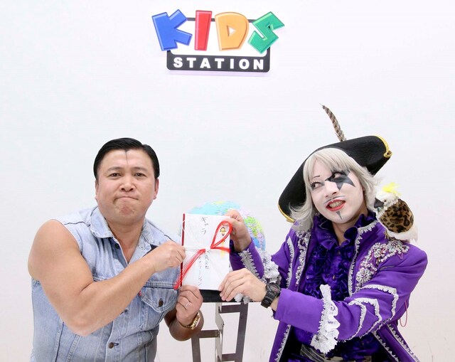 「ギャラを賭けて、スギちゃんとゴー☆ジャスが激突！」のワンシーン。