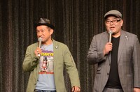 MCを務めた矢野・兵動。