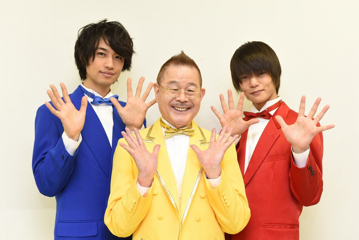 左から斎藤工、マギー司郎、窪田正孝。(c)日本テレビ