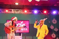「ブギウギ専務 チ・カ・ホで社業報告会トーク＆ライブ」のワンシーン。(c)STV
