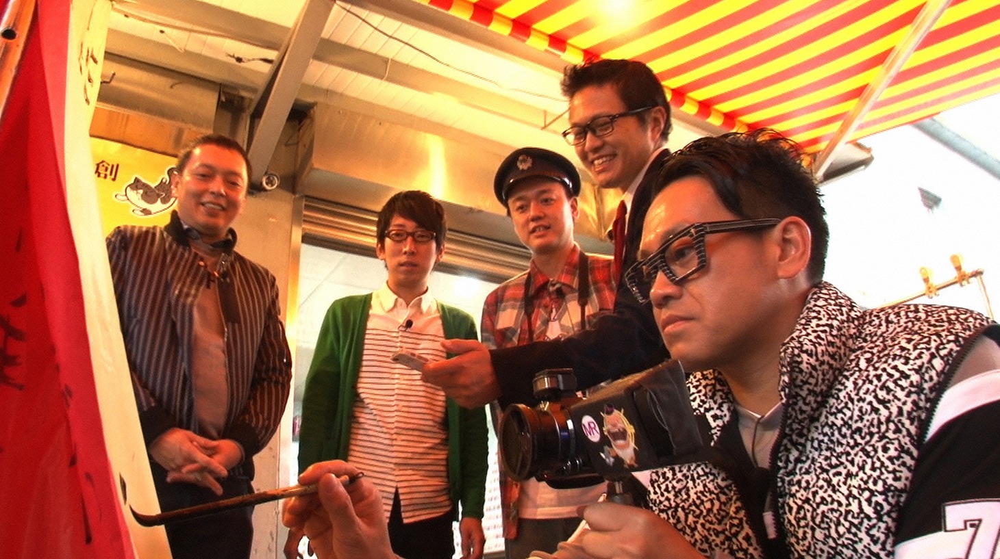 「クリスマスに爆笑をプレゼント！帰ってきた、笑神様2時間SP」チーム鉄道BIG4 (c)日本テレビ