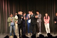 スーパーマラドーナ田中とまるむし商店・東村の実験ギャグに会場は騒然。