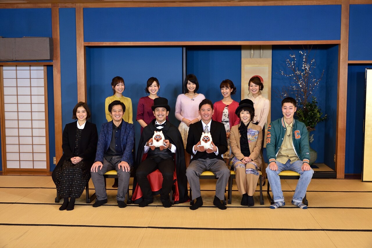 「ご当地グルメ探偵団6 怪人ゴリ面相の百万石決戦」の出演者たち。(c)メ～テレ