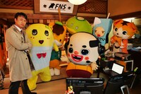 「ふなっしー探偵」のワンシーン。(c)フジテレビ