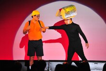 「来年、ちょっくら東京に行ってくるでごわす！！『みんなが選ぶ天竺鼠のBESTネタ集』」の様子。