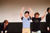 優勝発表の瞬間。