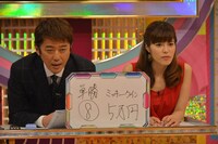 前回の「知力 VS 運力 VS 予言力！ スカパー！160ch横断 未来予想クイズ」の様子。