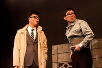 シソンヌライブ「une」リメイク公演のゲネプロの様子。