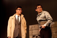 シソンヌライブ「une」リメイク公演のゲネプロの様子。