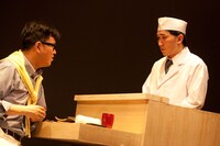 シソンヌライブ「une」リメイク公演のゲネプロの様子。