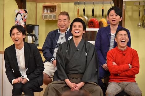 ゲスト席の面々。(c)日本テレビ