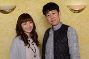 ドラマ「マネーの天使」主演の片瀬那奈、小籔千豊（左から）。(c)読売テレビ