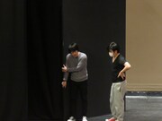 初日本番前の犬の心。